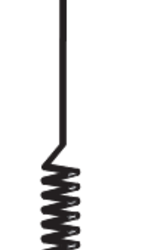 RFI AP454-3G High Gain 470-500MHz Whip only